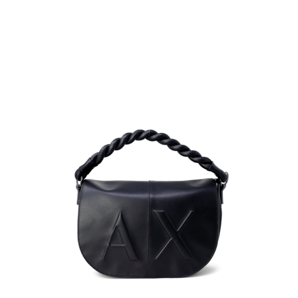 Armani Exchange Classic Embossed Initials Small Handbag